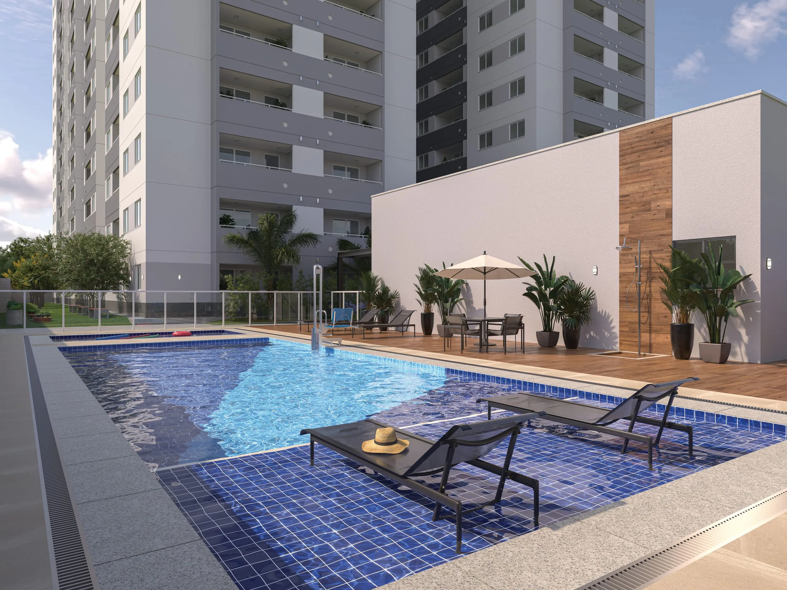 Piscina adulto e infantil